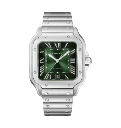 Super Clone Santos de Cartier Green Dial