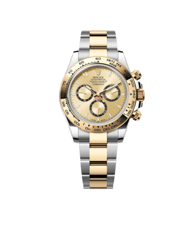 Super Clone Rolex Cosmograph Daytona, Golden, Black Counter Rings