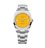 Super Clone Rolex Oyster Perpetual Yellow Dial
