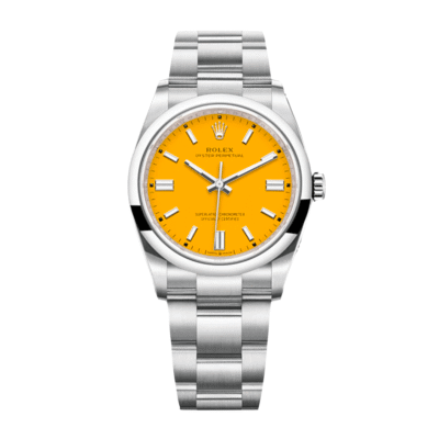 U1 Super Clone Rolex Oyster Perpetual Yellow Dial