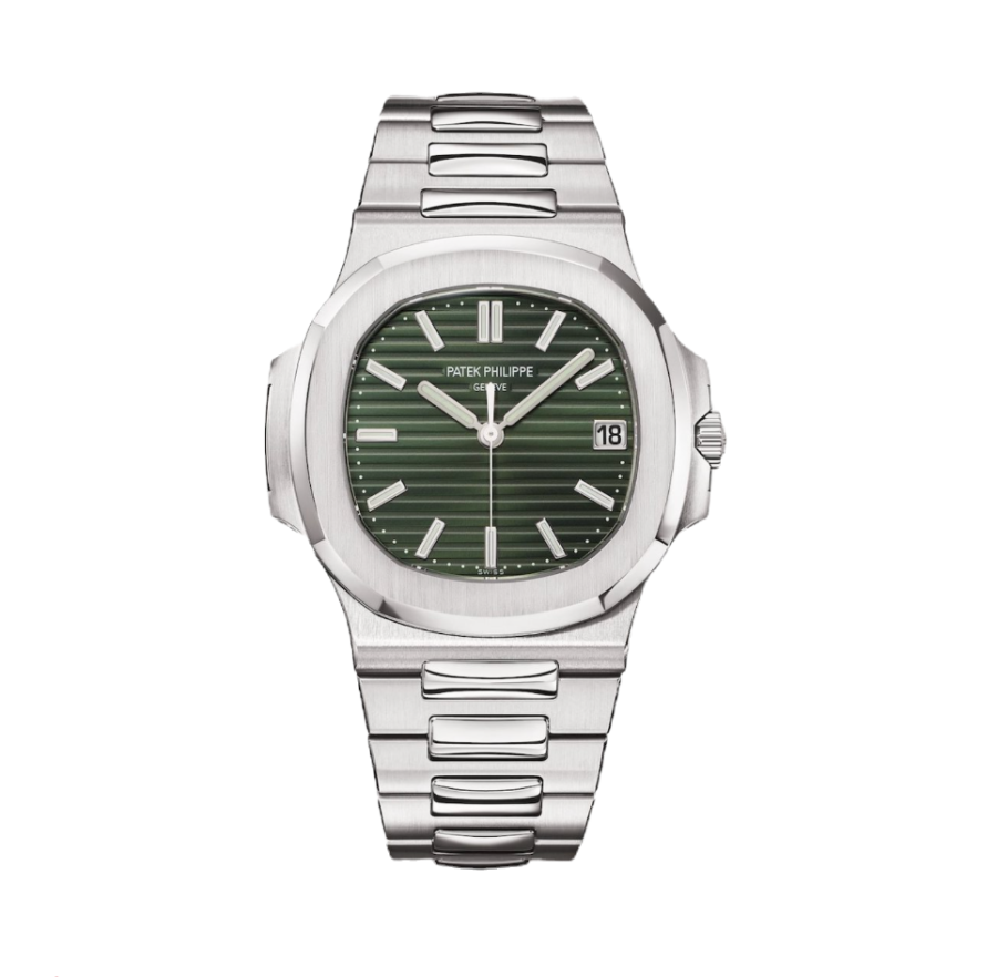 Super Clone Patek Nautilus - Olive Green Dial