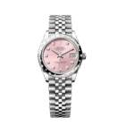 U1 Super Clone Rolex Oyster, Pink ,31 mm, Oystersteel White Gold and Diamonds Dial