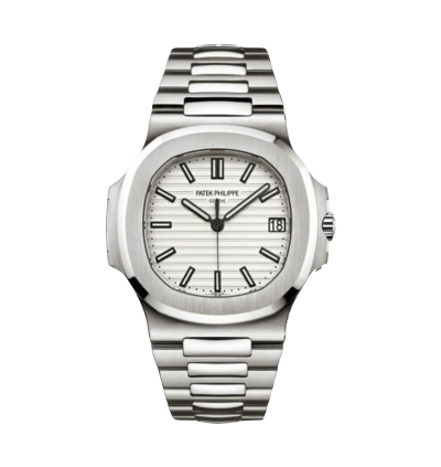 Super Clone Patek Philippe Nautilus White Dial