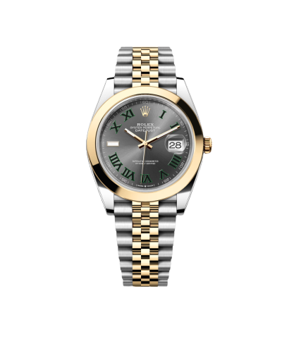 Super Clone Rolex Datejust Slate, Oystersteel and  Yellow Gold
