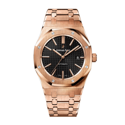 U1 Super Clone AP Royal Oak Gold - Black Dial
