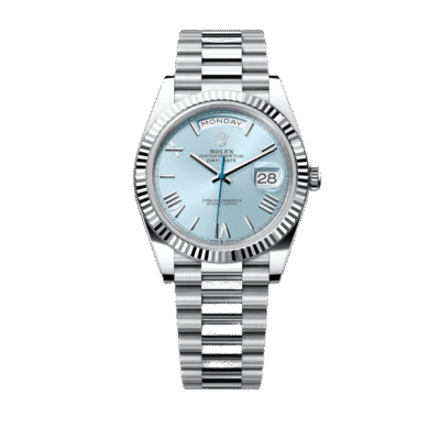 U1 Super Clone Rolex Day-Date - Ice Blue