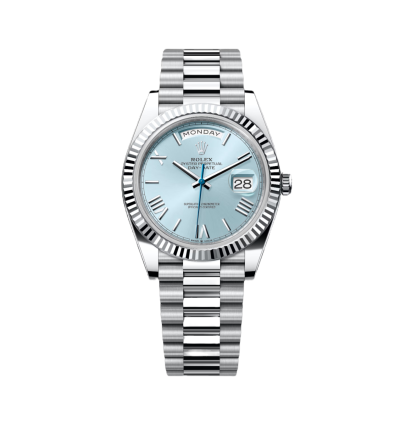 Super Clone Rolex Day-Date - Ice Blue