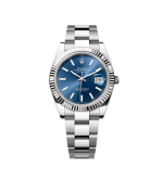 Super Clone Rolex, Datejust, Blue Dial Oyster