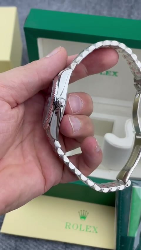 Super Clone Rolex Day-Date - Ice Blue