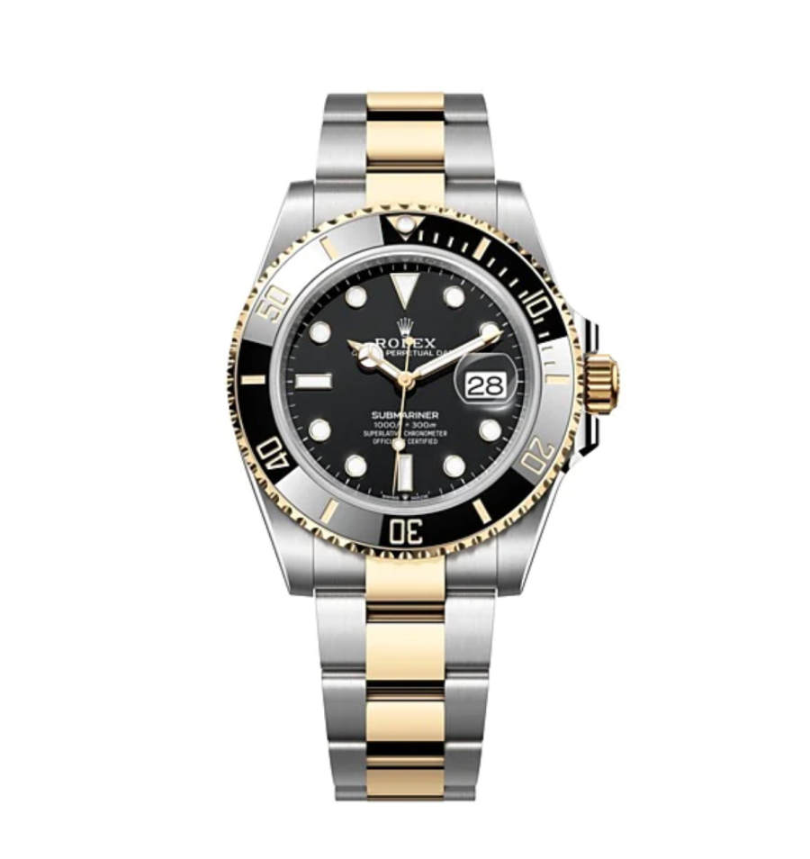 Super Clone Rolex Submariner Oystersteel and Gold