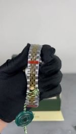 Super Clone Rolex , Olive Green, Datejust , 31 mm ,Oystersteel and Yellow Gold