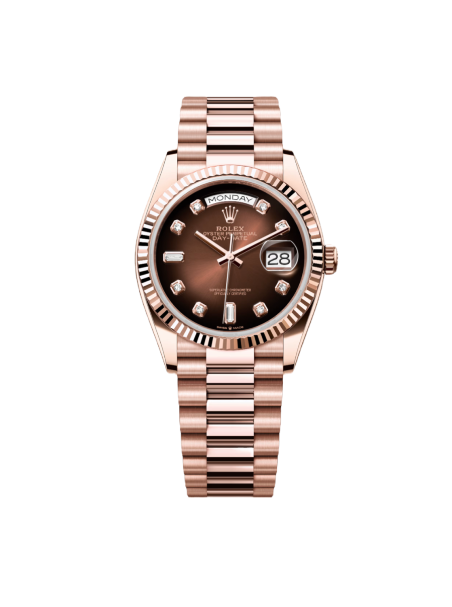 Super Clone Rolex Day-Date Everose Gold