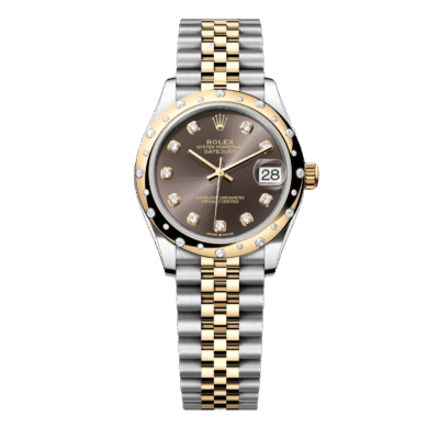 U1 Super Clone Rolex , Domed , Oyster 31 mm, Oystersteel , Yellow Gold And Diamonds