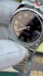 Super Clone Super Clone Rolex , Domed , Oyster 31 mm, Oystersteel , White Gold