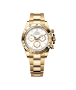 Super Clone Rolex Daytona Gold White Dial