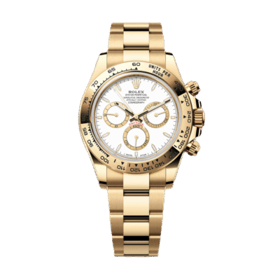 U1 Super Clone Rolex Daytona Gold White Dial