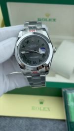 Super Clone Rolex Datejust , Oystersteel, Slate Dial