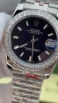 U1 Super Clone Rolex ,Oystersteel, White Gold and  Diamonds , 31 mm