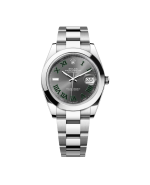 Super Clone Rolex Datejust , Oystersteel, Slate Dial