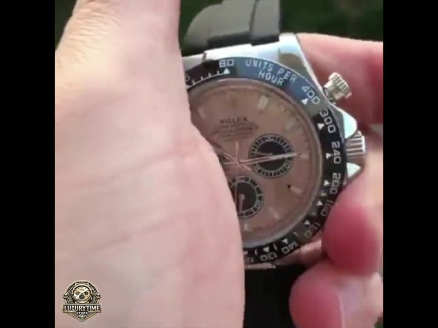 Super Clone Rolex Daytona Silver Oysterflex