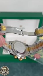 Super Clone Rolex Daytona Two Tone - Black Dial