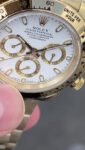 U1 Super Clone Rolex Daytona Gold White Dial