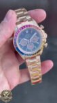 U1 Super Clone Rolex Daytona Rose Gold Rainbow