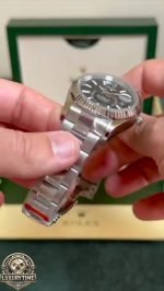 Super Clone Rolex Sky Dweller - Black Dial