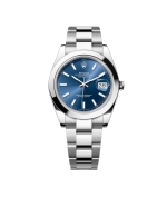 Super Clone Rolex Datejust , Oystersteel, Blue Dial
