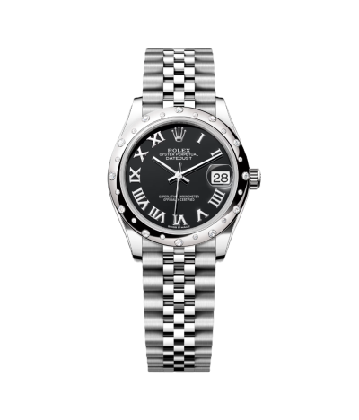 Super Clone Super Clone Rolex , Domed , Oyster 31 mm, Oystersteel , White Gold