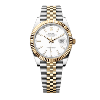 U1 Super Clone Rolex Datejust White And Yellow Gold