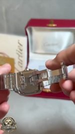 Super Clone Santos de Cartier Green Dial