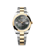 Super Clone Rolex Datejust Slate, Oystersteel and Yellow Gold