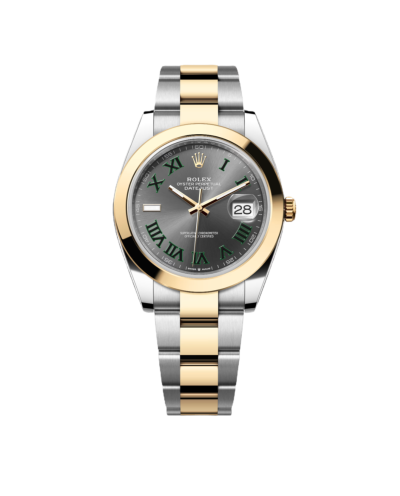Super Clone Rolex Datejust Slate, Oystersteel and  Yellow Gold