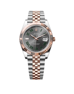 Super Clone Datejust Wimbledon , Slate, Oystersteel And Everose Gold