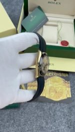 Super Clone Rolex Cosmograph Daytona Golden And Black, Yellow Gold