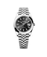 Super Clone Rolex Datejust , Oystersteel, Black Dial