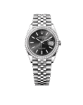 U1 Super Clone Rolex ,Oystersteel, White Gold and  Diamonds , 31 mm