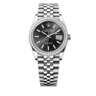 U1 Super Clone Rolex ,Oystersteel, White Gold and  Diamonds , 31 mm