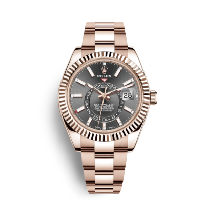Super Clone Rolex Sky-Dweller Everose