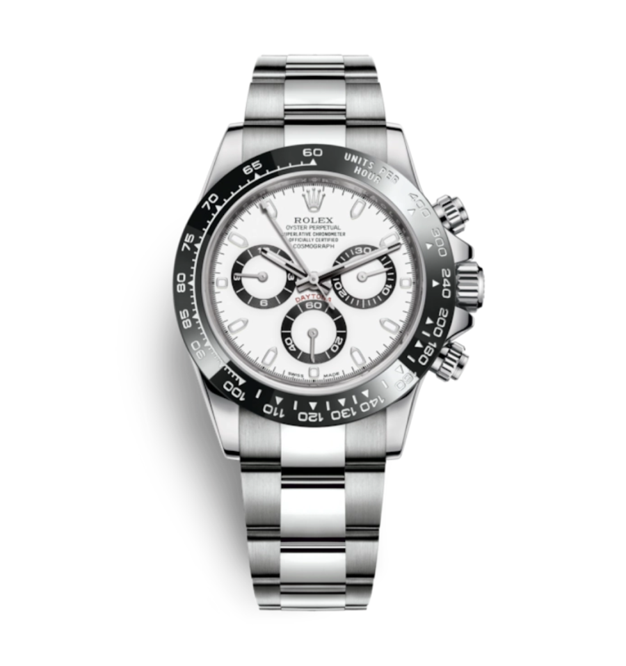 Super Clone Rolex Daytona - White Dial