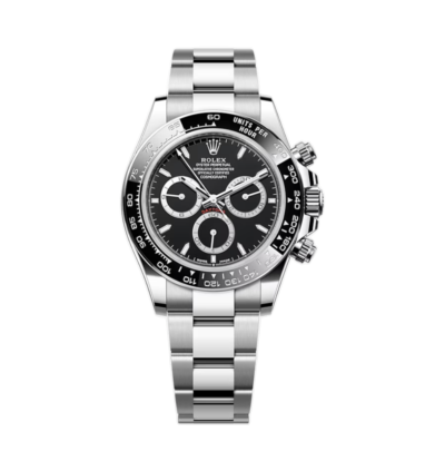 Super Clone Rolex Daytona Silver - Black Dial