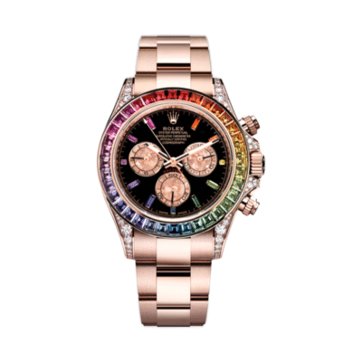 U1 Super Clone Rolex Daytona Rose Gold Rainbow
