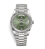 Super Clone Rolex Day-Date - Green Dial