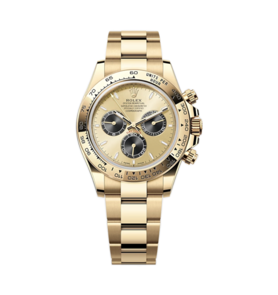 Super Clone Rolex Daytona Gold - Gold Dial