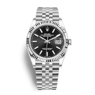 U1 Super Clone Rolex Datejust Black Dial Jubilee