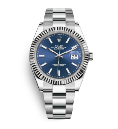 Super Clone Rolex Datejust Blue Dial Oyster