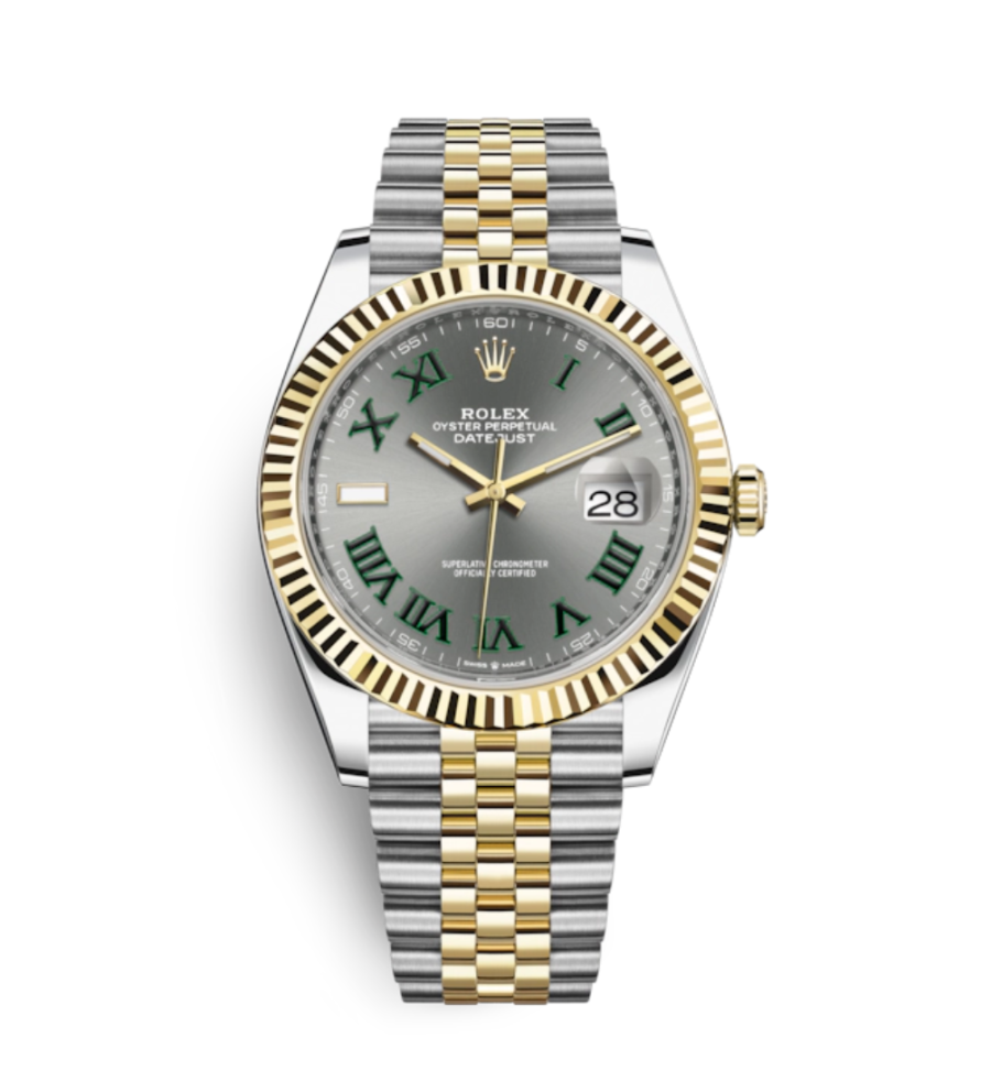 Super Clone Datejust Wimbledon Two Tone Jubilee
