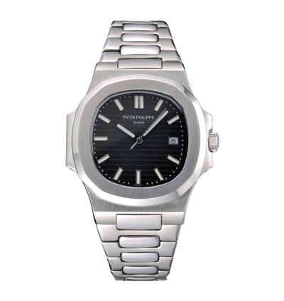 Super Clone Patek Philippe Nautilus - Black Dial