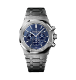 Super Clone AP Royal Oak Silver - Blue Dial Chronograph